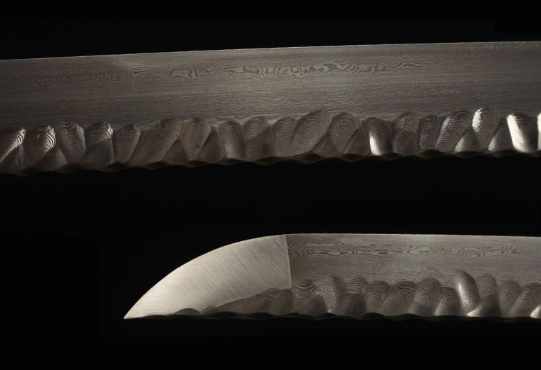 Gurēsukēru Folded Steel Katana Samurai Sword