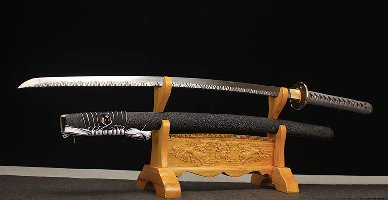 Gurēsukēru Folded Steel Katana Samurai Sword