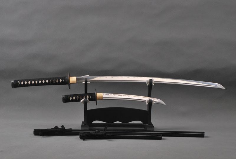 Aki Carbon Steel Samurai Sword Set