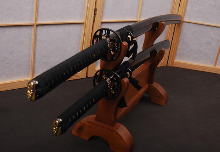 Arkady Carbon Steel Samurai Sword Set