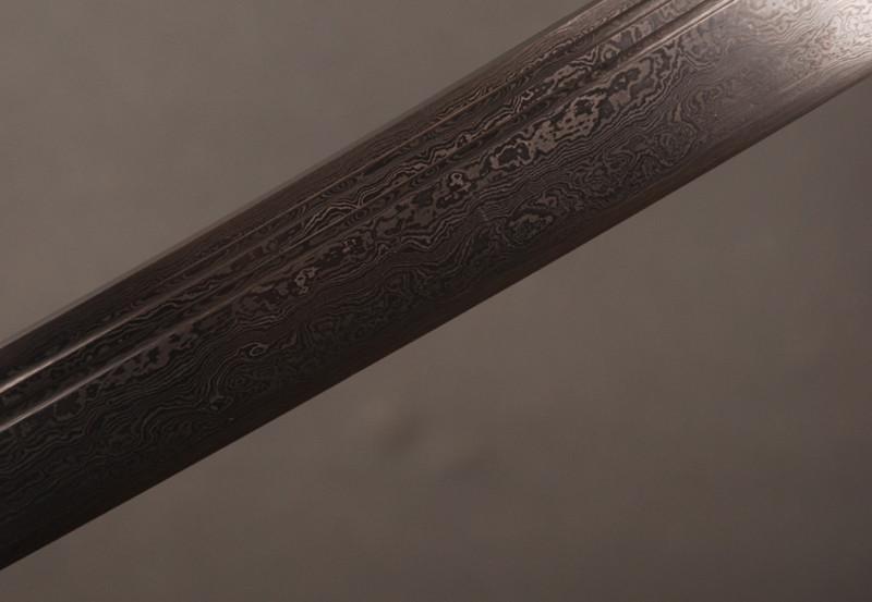 Kangxi Folded Steel Chinese Dao Sword