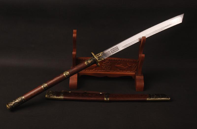 Kangxi Folded Steel Chinese Dao Sword