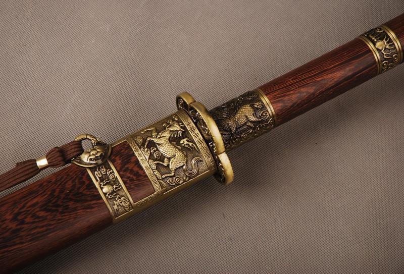 Kangxi Folded Steel Chinese Dao Sword