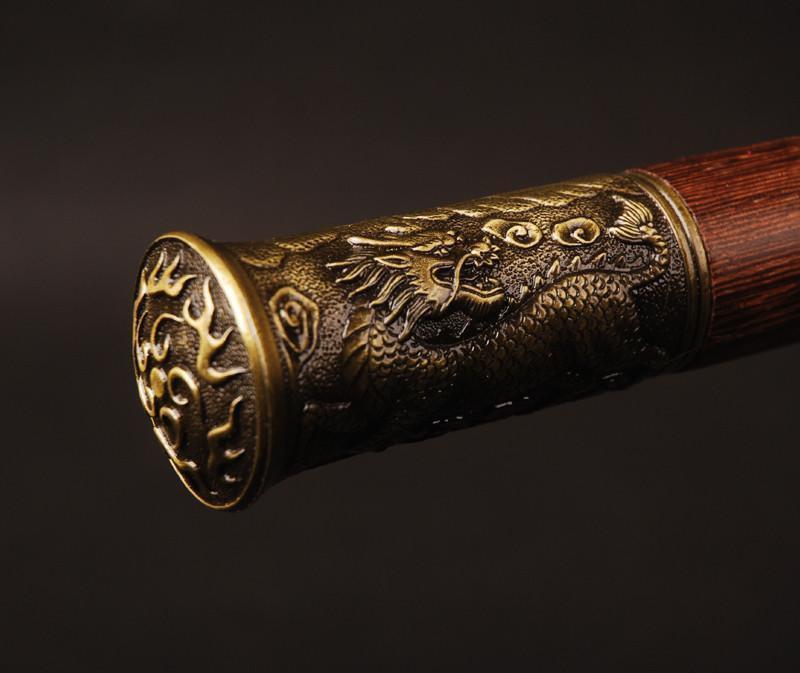 Kangxi Folded Steel Chinese Dao Sword