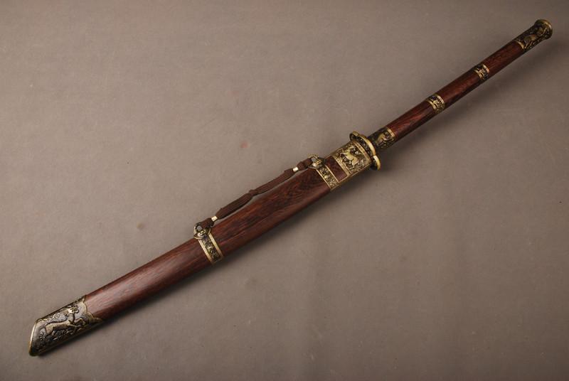 Kangxi Folded Steel Chinese Dao Sword