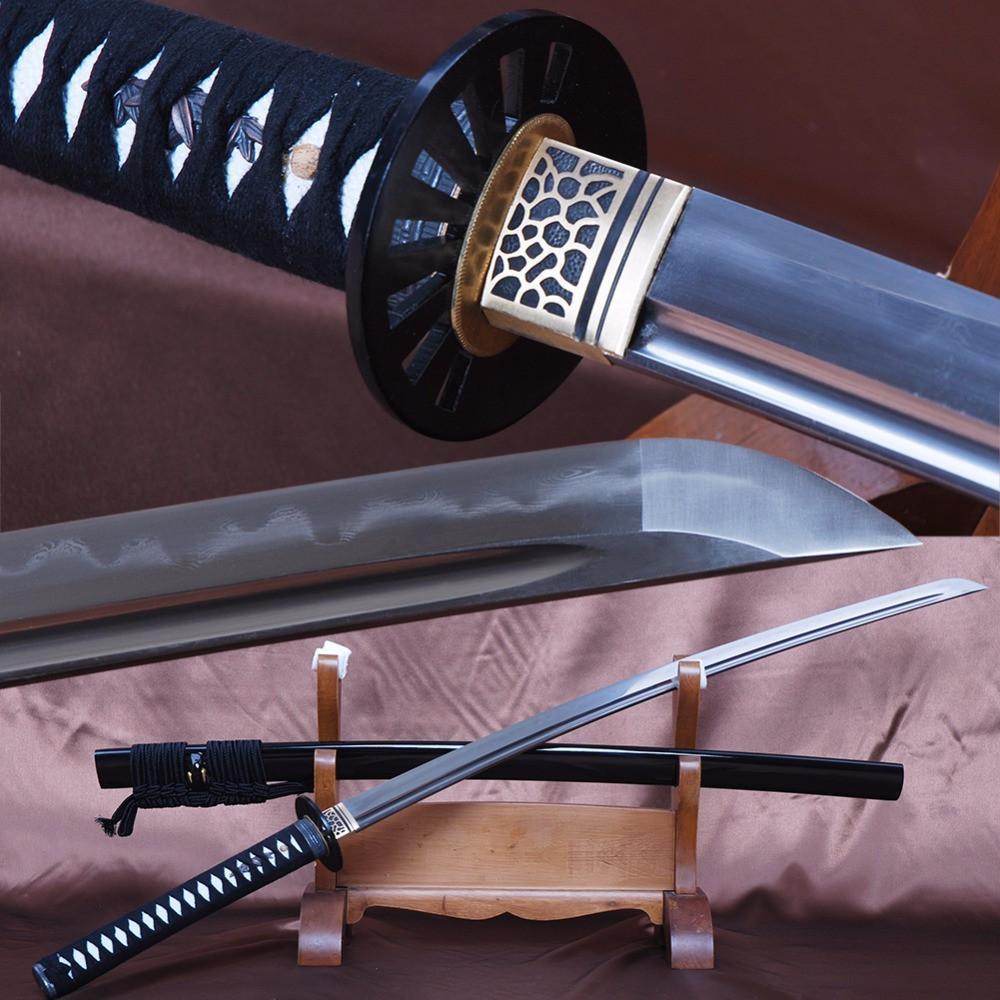 Hanuman Clay Tempered Folded Steel Katana Samurai Sword