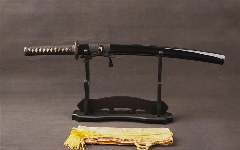 Kiyuki Carbon Steel Wakizahi Samurai Sword