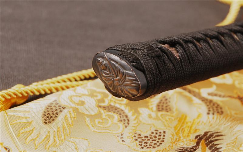 Kiyuki Carbon Steel Wakizahi Samurai Sword