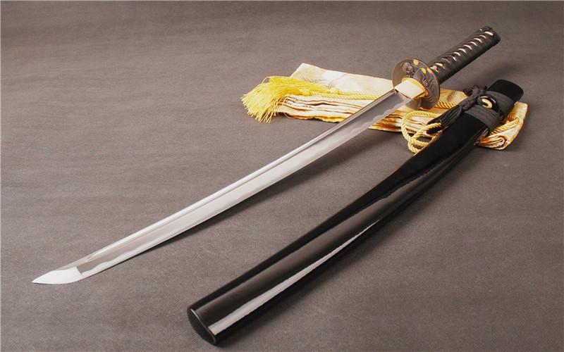 Kiyuki Carbon Steel Wakizahi Samurai Sword