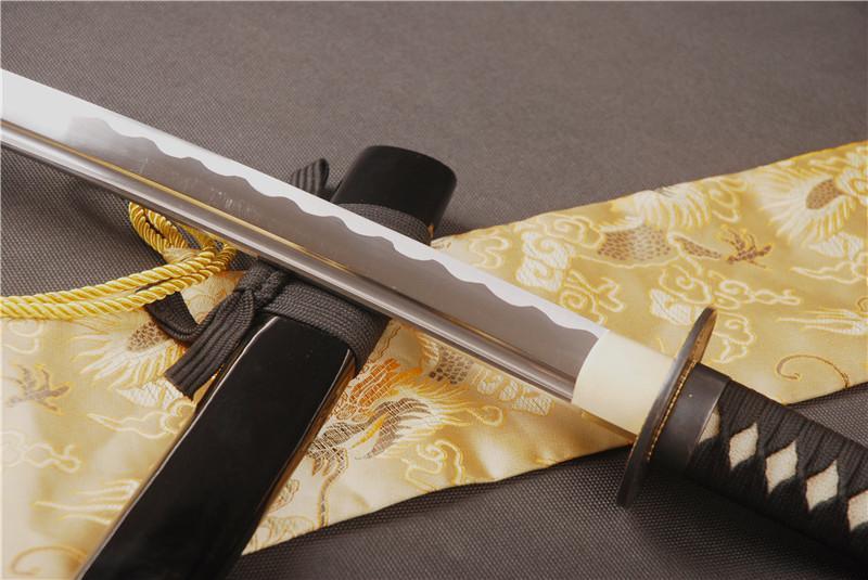Kiyuki Carbon Steel Wakizahi Samurai Sword