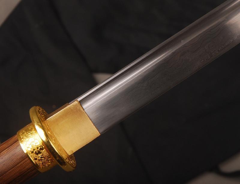 Vintage Rosewood Chinese Dao Sword
