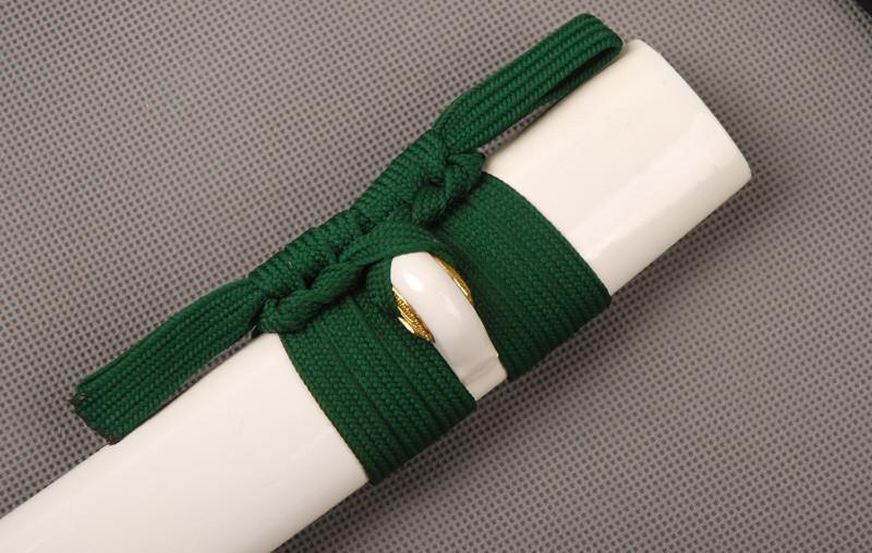 White Night Folded Carbon Steel Tanto Sword