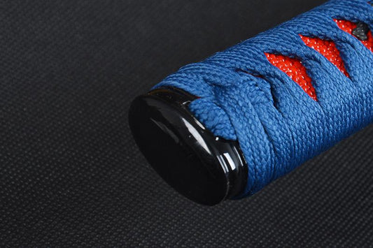 Qingge Folded Blue Steel Katana Samurai Sword